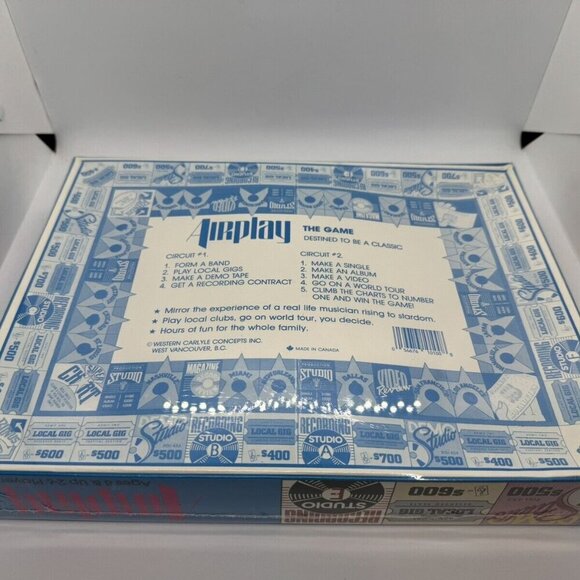 Sealed Vintage Airplay The Board Game - Form your Band Made In Canada - Picture 3 of 5